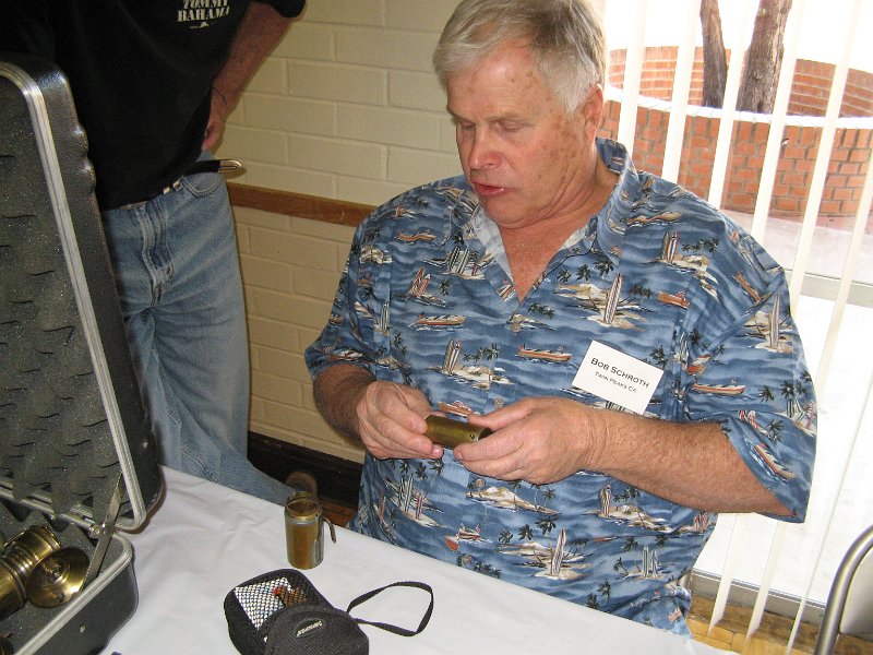 Show 023 - Bob Wondering How to get His Rare Standard Back Together.JPG